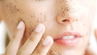 سكراب للوجه بالسكر