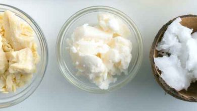 الفرق بين زبدة الشيا البيضاء والصفراء