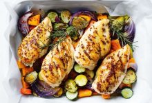 صينية دجاج بالفرن