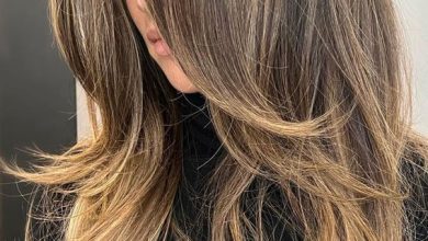 قصات شعر جديدة للنساء للشعر الطويل