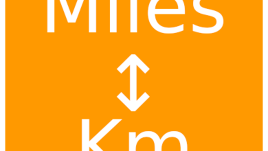 تحويل من ميل الى كيلو