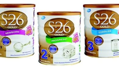 حليب اس ٢٦ حديثي الولاده