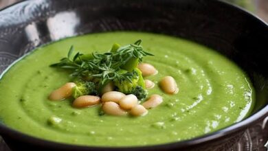 طريقة عمل البصارة بالملوخية