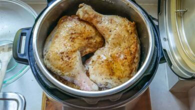 مدة طبخ الدجاج في قدر الضغط