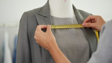 جدول مقاسات الملابس النسائية