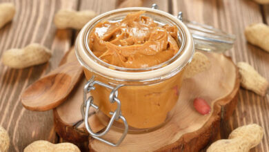 زبدة الفول السوداني الصحية