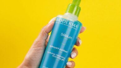 غسول بيوديرما الازرق