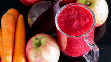 فوائد عصير البنجر والبرتقال وطريقة التحضير