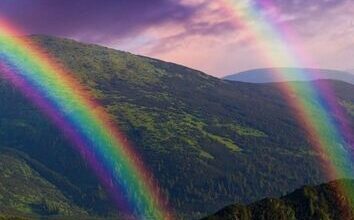 اللون الناتج من خلط جميع الالوان