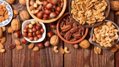 خلطة المكسرات للتسمين