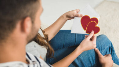 رسائل حب للزوج المسافر