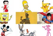 شخصيات كرتونية مشهورة