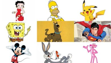 شخصيات كرتونية مشهورة