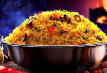 طريقة تدخين الأرز بالفحم