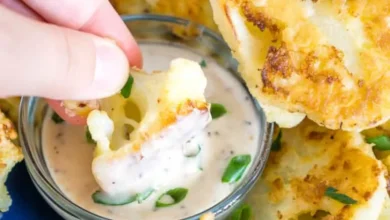 طريقة عمل القرنبيط المقلي بالصور خطوة بخطوة