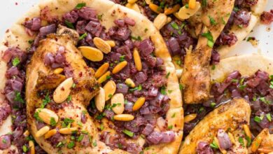 طريقة عمل المسخن بالدجاج