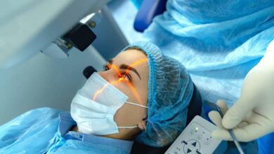 متى يستقر النظر بعد عملية الليزك