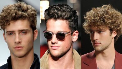انواع الشعر الكيرلي للرجال