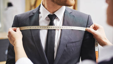 جدول مقاسات الرجال