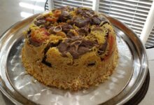 طريقة عمل المقلوبة باللحمة نادية السيد