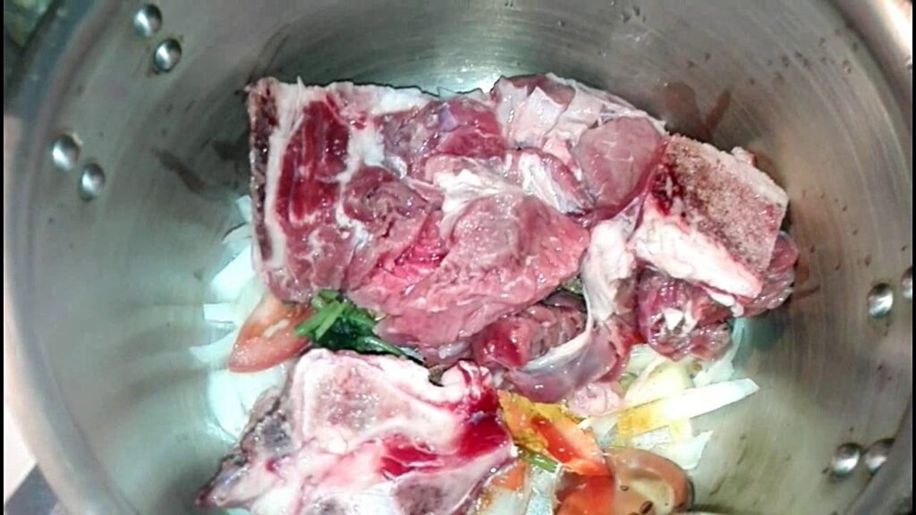 مدة طهي اللحم في قدر الضغط
