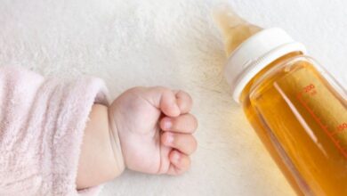 مشروبات لطرد الغازات للرضع