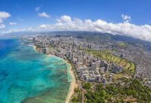 الجزيرة الوحيدة التي تزداد مساحتها باستمرار