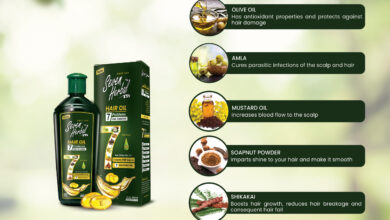 السبع زيوت للشعر