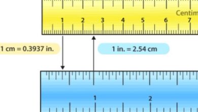 تحويل من انش الى سم