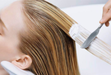 ترميم الشعر في الكوافير