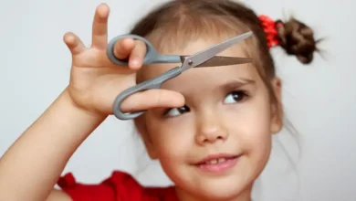 قصات شعر اطفال