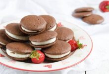 وصفات بسكويت محشي بالمارشميلو