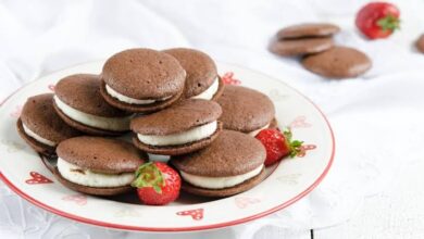 وصفات بسكويت محشي بالمارشميلو