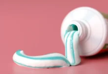 ازالة الشعر بمعجون الاسنان