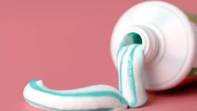 ازالة الشعر بمعجون الاسنان