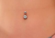 افكار بيرسنج بطن جميلة ومميزة