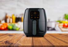 الاكثر مبيعاً قلاية هوائية اديسون 5.5 لتر أسود 1800 واط