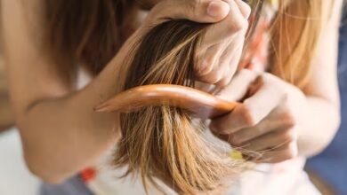 افضل بلسم للشعر الجاف