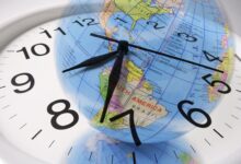 الساعة في امريكا