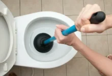 انسداد المجاري في الحمام