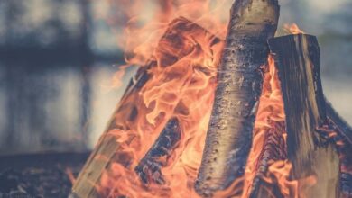 رؤية النار في المنام للمتزوجة