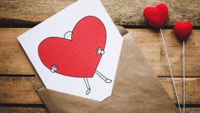 رسائل حب نار