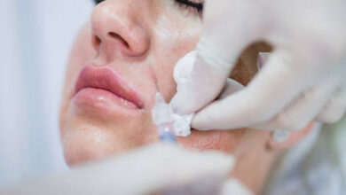 علاج التورم بعد لاسکین بوستر