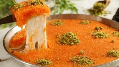 أسهل طريقة لعمل الكنافة العادية