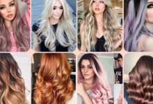 ألوان صبغات الشعر بالصور والاسم