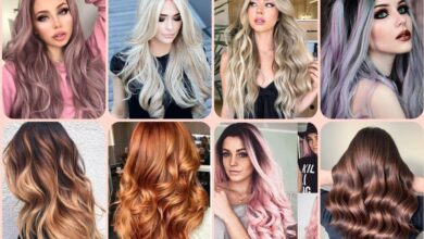 ألوان صبغات الشعر بالصور والاسم