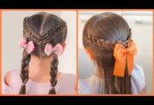 تسريحات شعر للاطفال للافراح