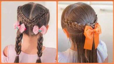 تسريحات شعر للاطفال للافراح