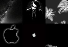 خلفيات سوداء فخمه