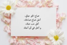 رسائل صباحية للحبيب